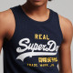 Superdry Ανδρική αμάνικη μπλούζα Vintage Logo Classic Vest
